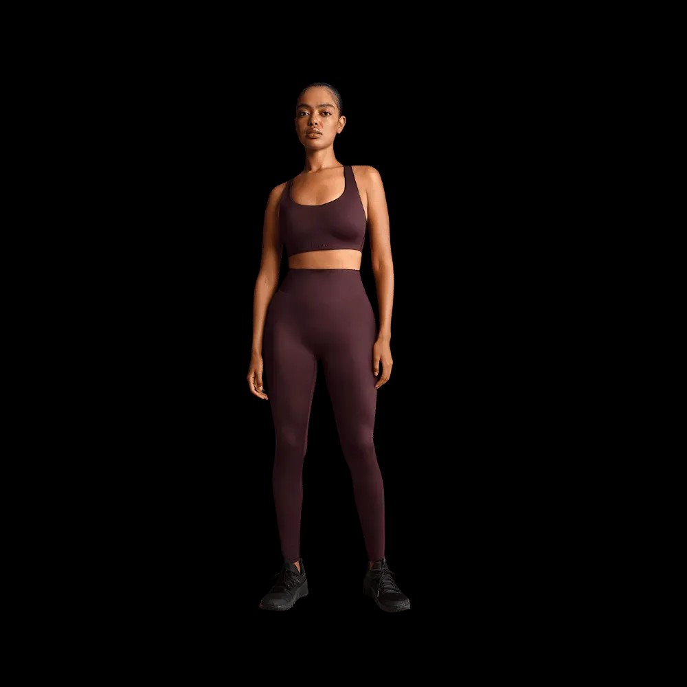 Nike X Skims Shine Women's Racerback Bra CURRANT - HypeFly India View 4