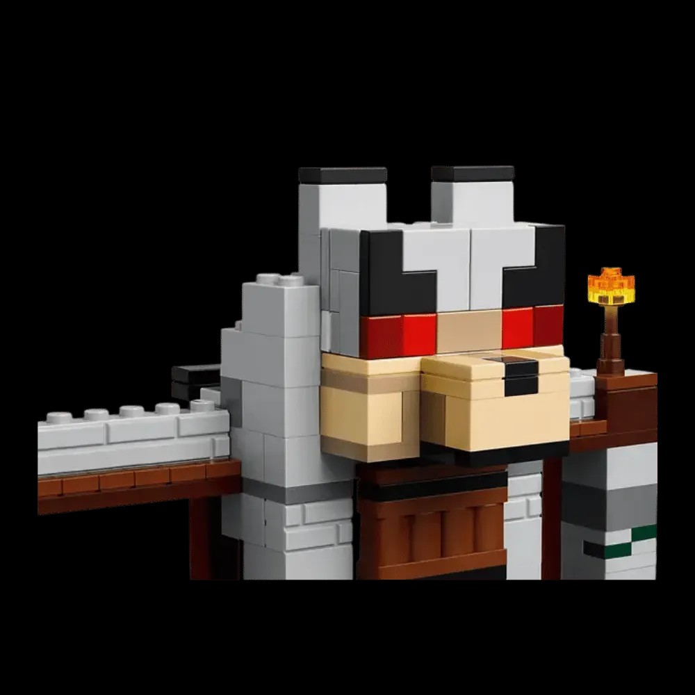 Lego Minecraft The Wolf Stronghold - HypeFly India View 3