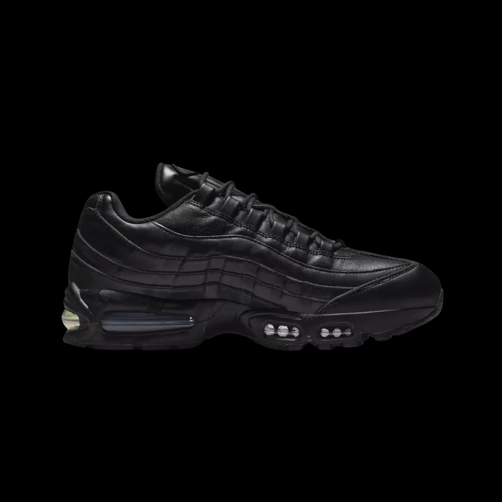 Nike Air Max 95 'Big Bubble - Black Leather' - HypeFly India View 1