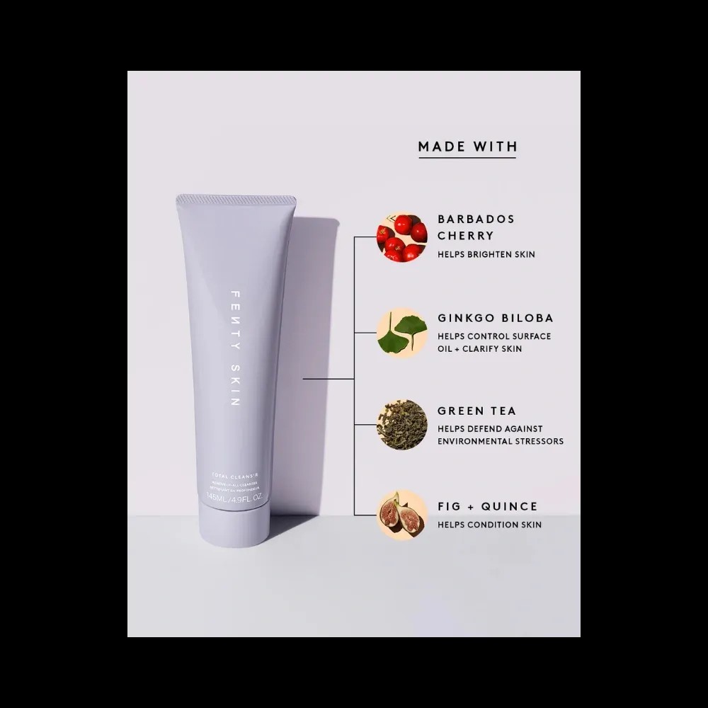 Fenty Total Cleans'r Remove-It-All Cleanser with Barbados Cherry - HypeFly India View 4