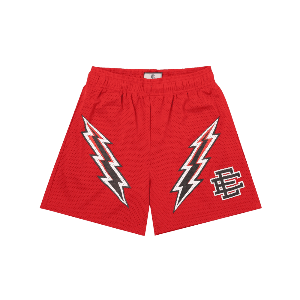 Eric Emanuel EE Basic Short Red Bolt - HypeFly India View 1