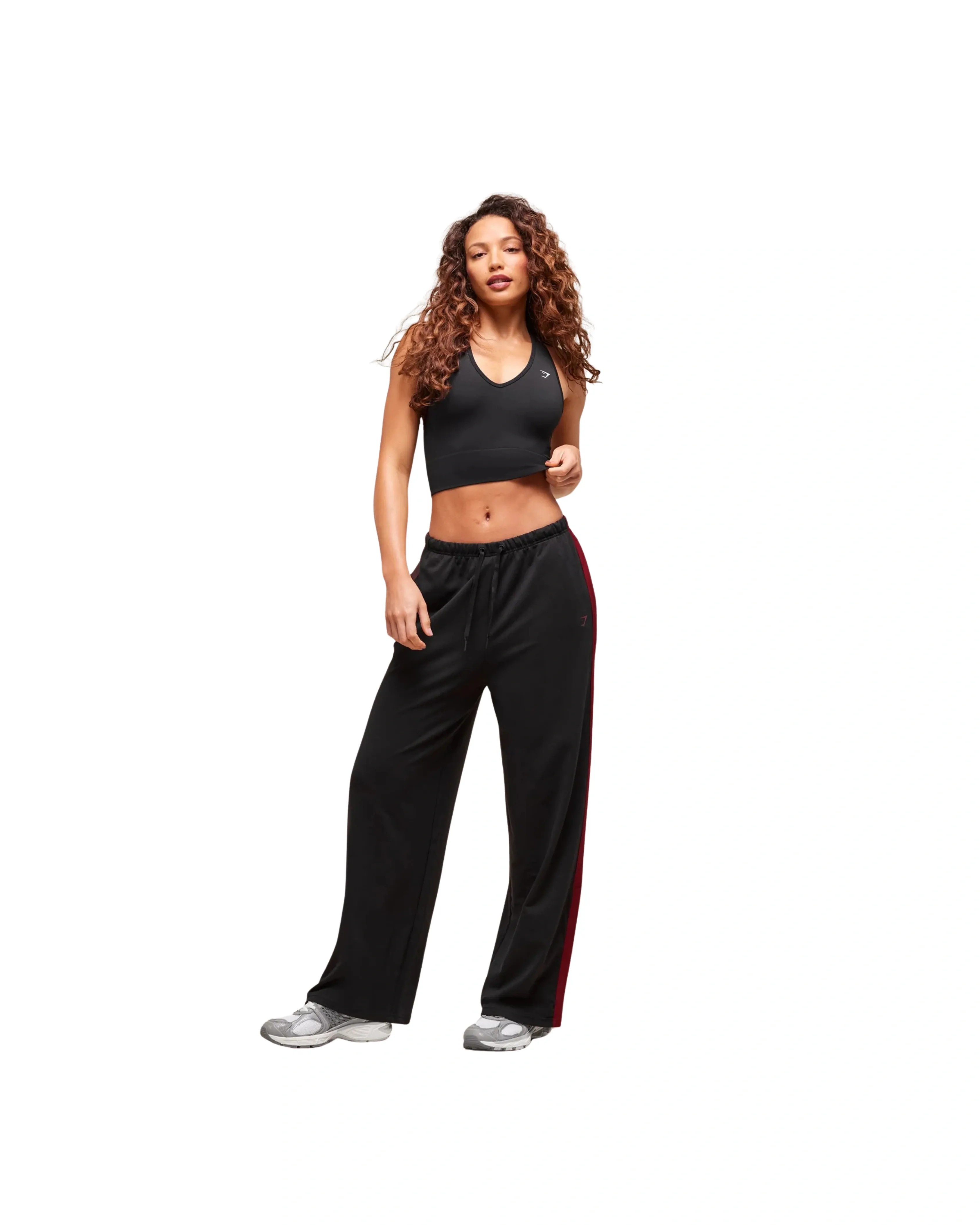 Gymshark Everyday Seamless Crop Tank Black - HypeFly India View 4