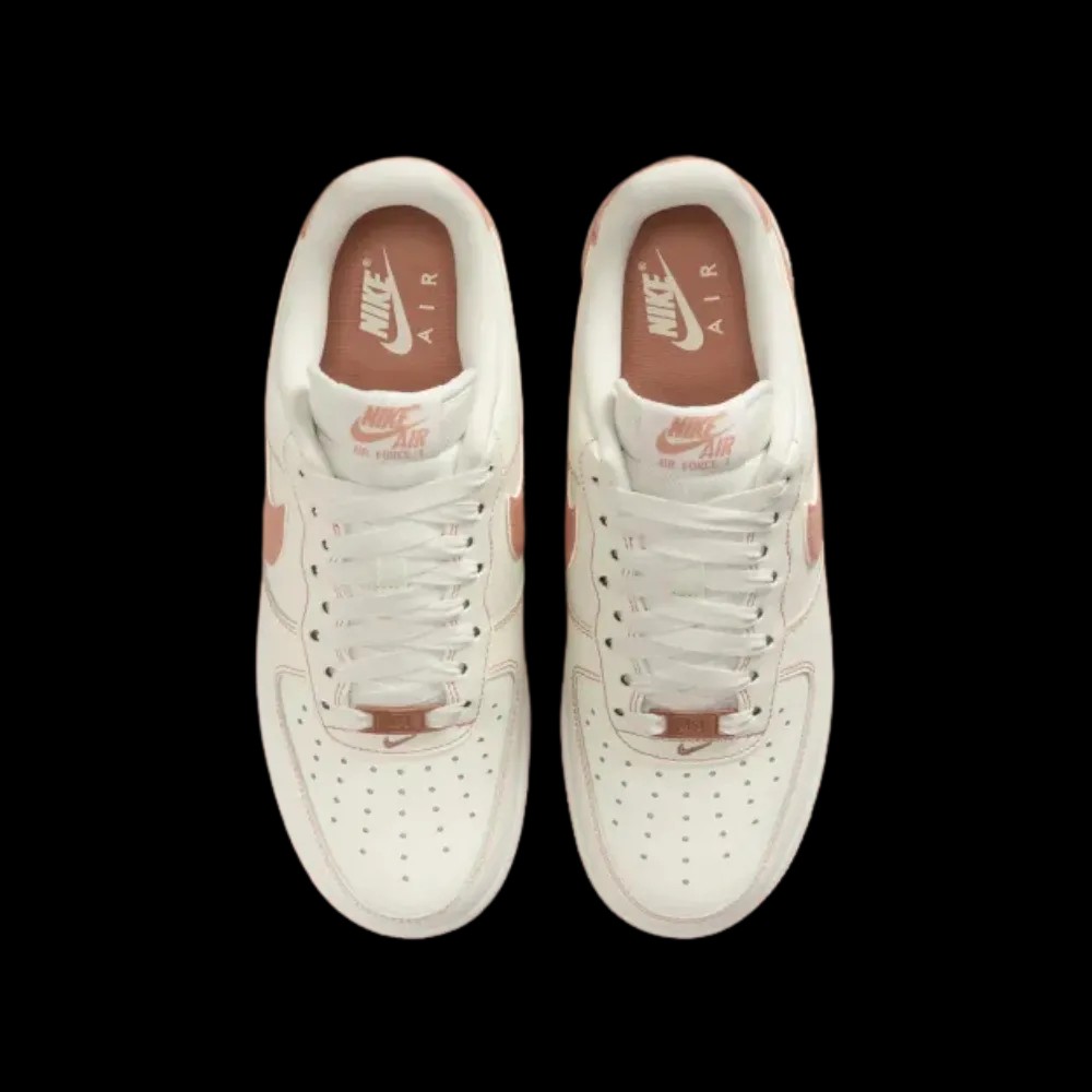 Nike Air Force 1 Low '07 'Sail Rose Gold' - HypeFly India View 4