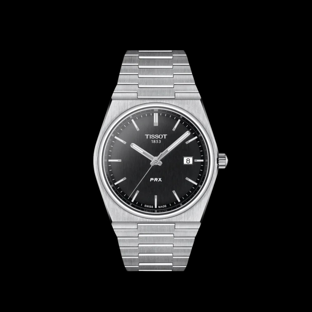 Tissot PRX Quartz Black Dial - HypeFly India View 1