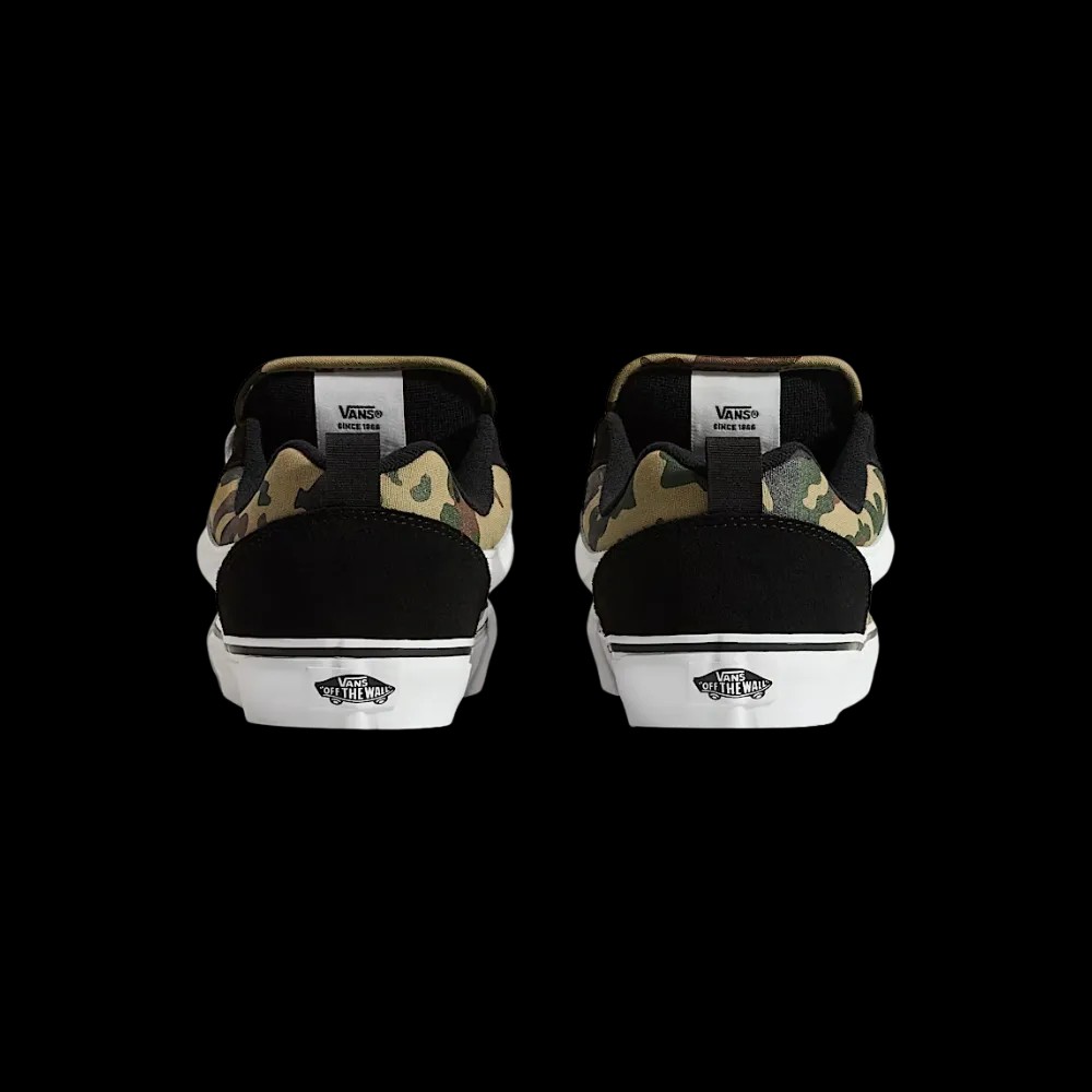 Vans Knu Skool Shoe Black And Green - HypeFly India View 3