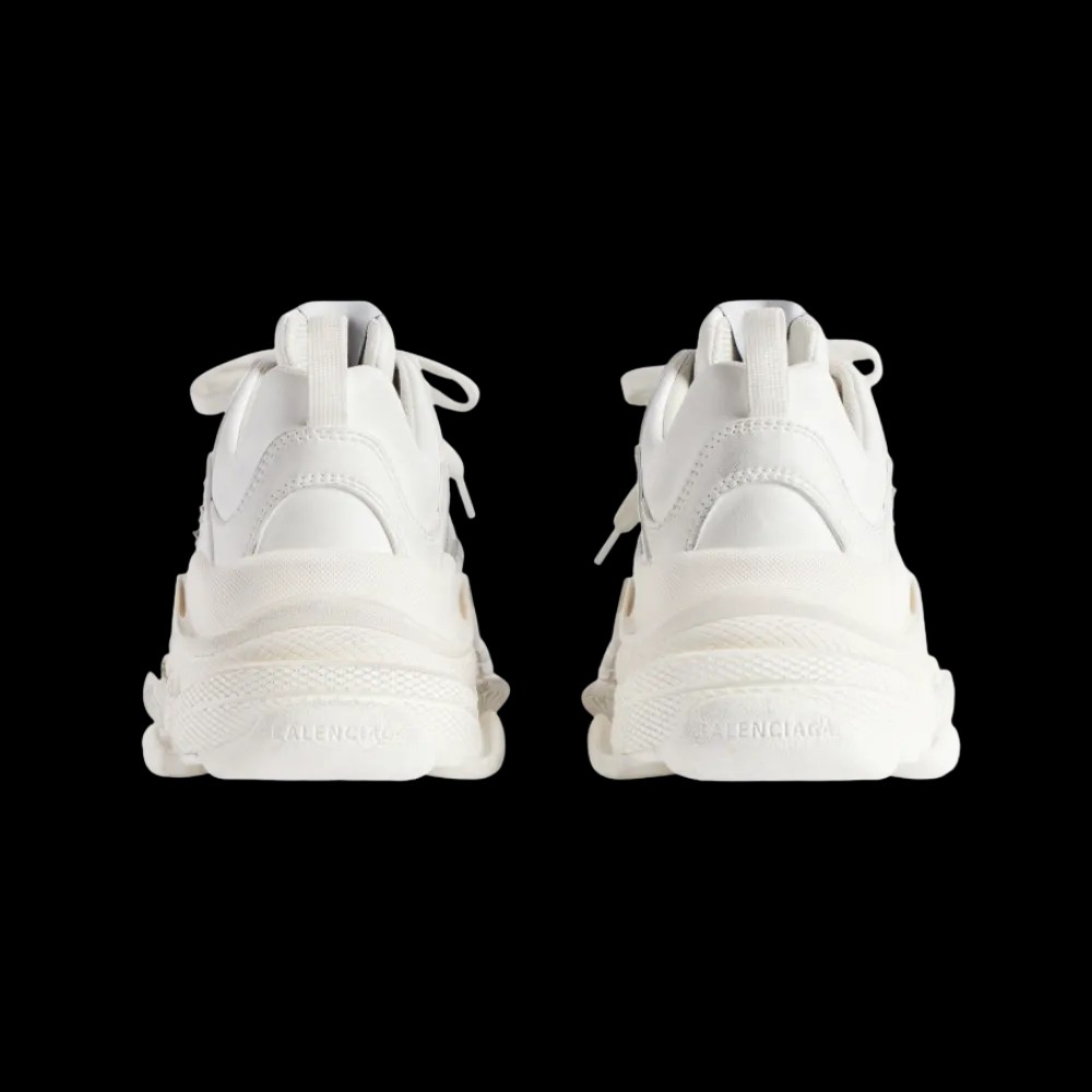 Balenciaga Triple S Sporty Sneaker With Charms In White - HypeFly India View 2