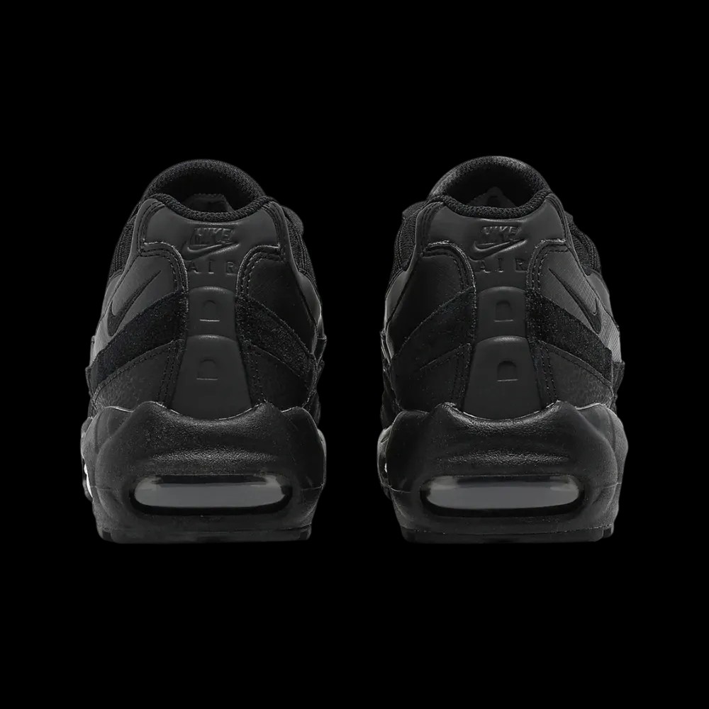 Nike Air Max 95 Essential 'Triple Black' - HypeFly India View 4