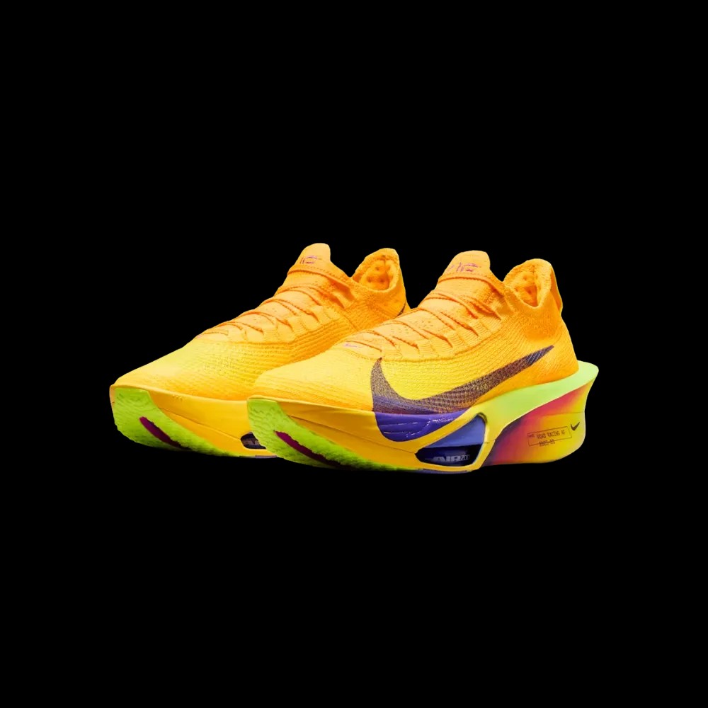 Nike Alphafly NEXT% 3 'Laser Orange Indigo Burst Citron' - HypeFly India View 5