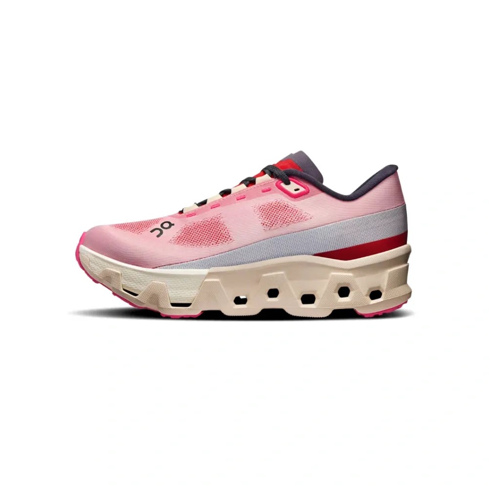  On Running Cloudmonster Hype Red | Cream - HypeFly India View 4
