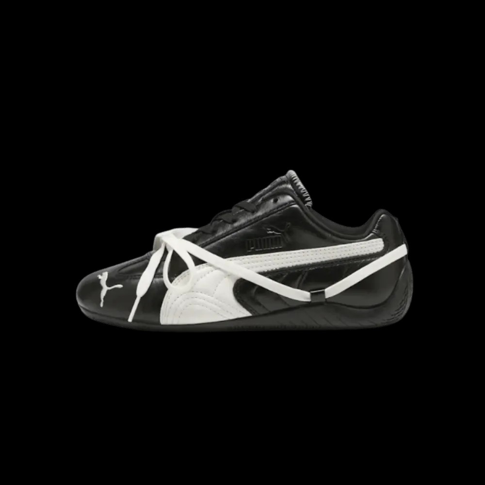 PUMA x ROSÉ Speedcat Sneakers PUMA Black-Warm White - HypeFly India View 2