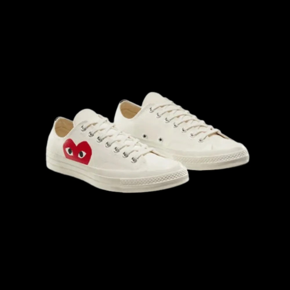 Converse x PLAY Comme des Garçons Chuck 70 'Beige' - HypeFly India View 2