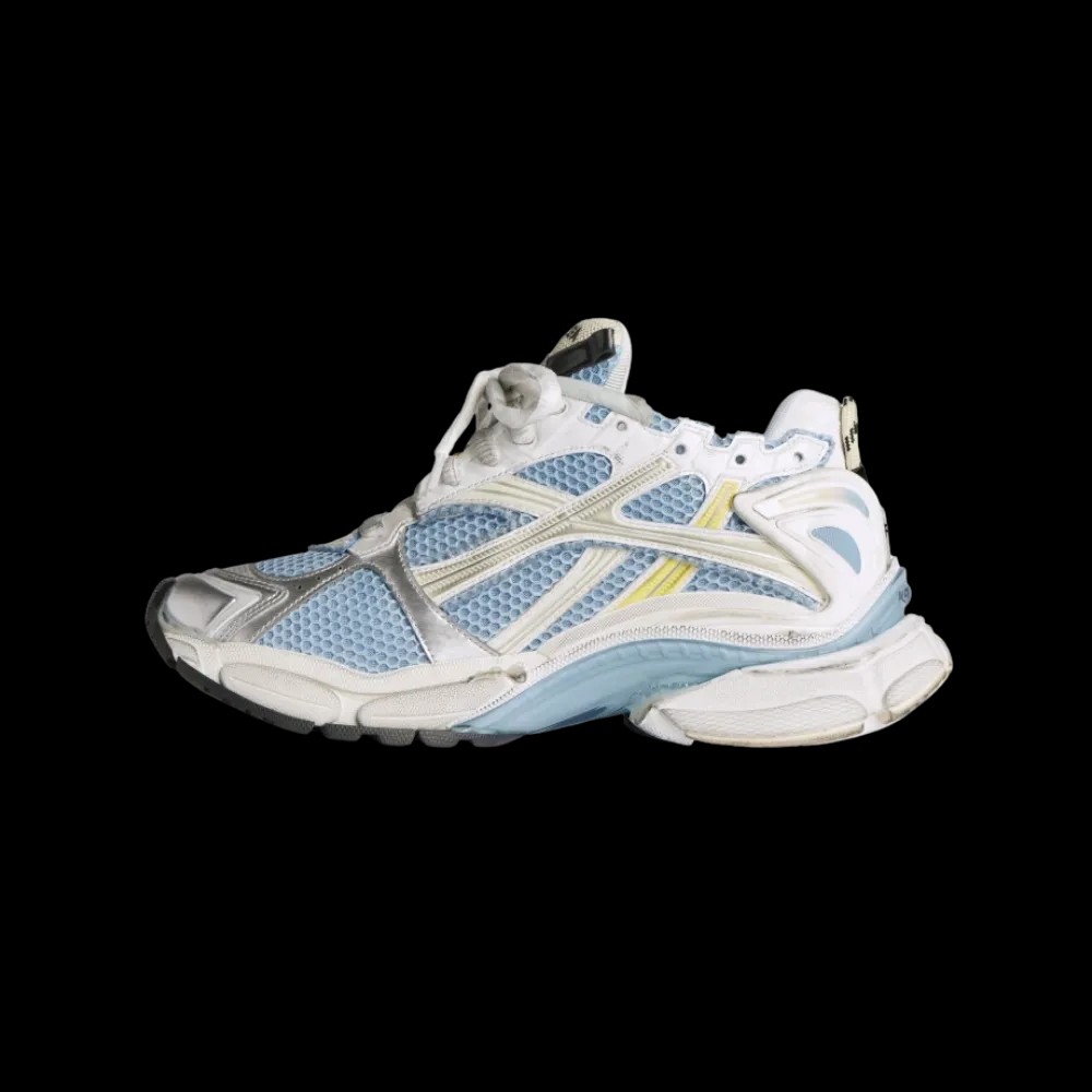 Balenciaga Runner Sneaker In Blue - HypeFly India View 3
