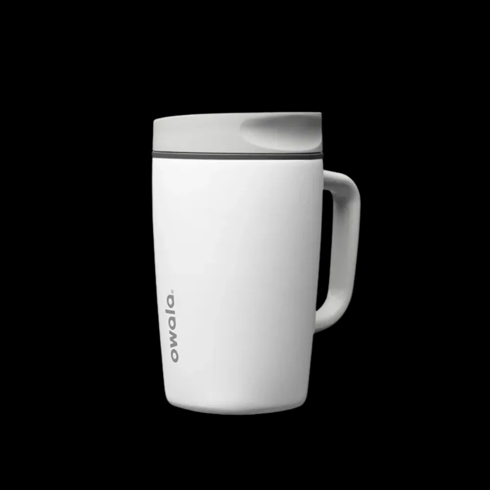 Owala Smoothsip-Slider-With-Handle 12oz "Shy Marshmallow" - HypeFly India View 4