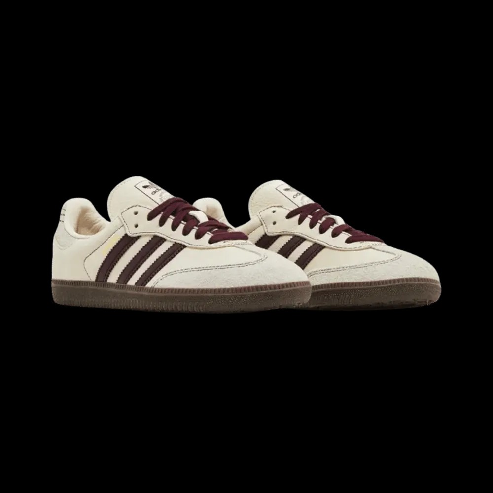 Wmns Samba OG 'Wonder White Maroon' - HypeFly India View 3