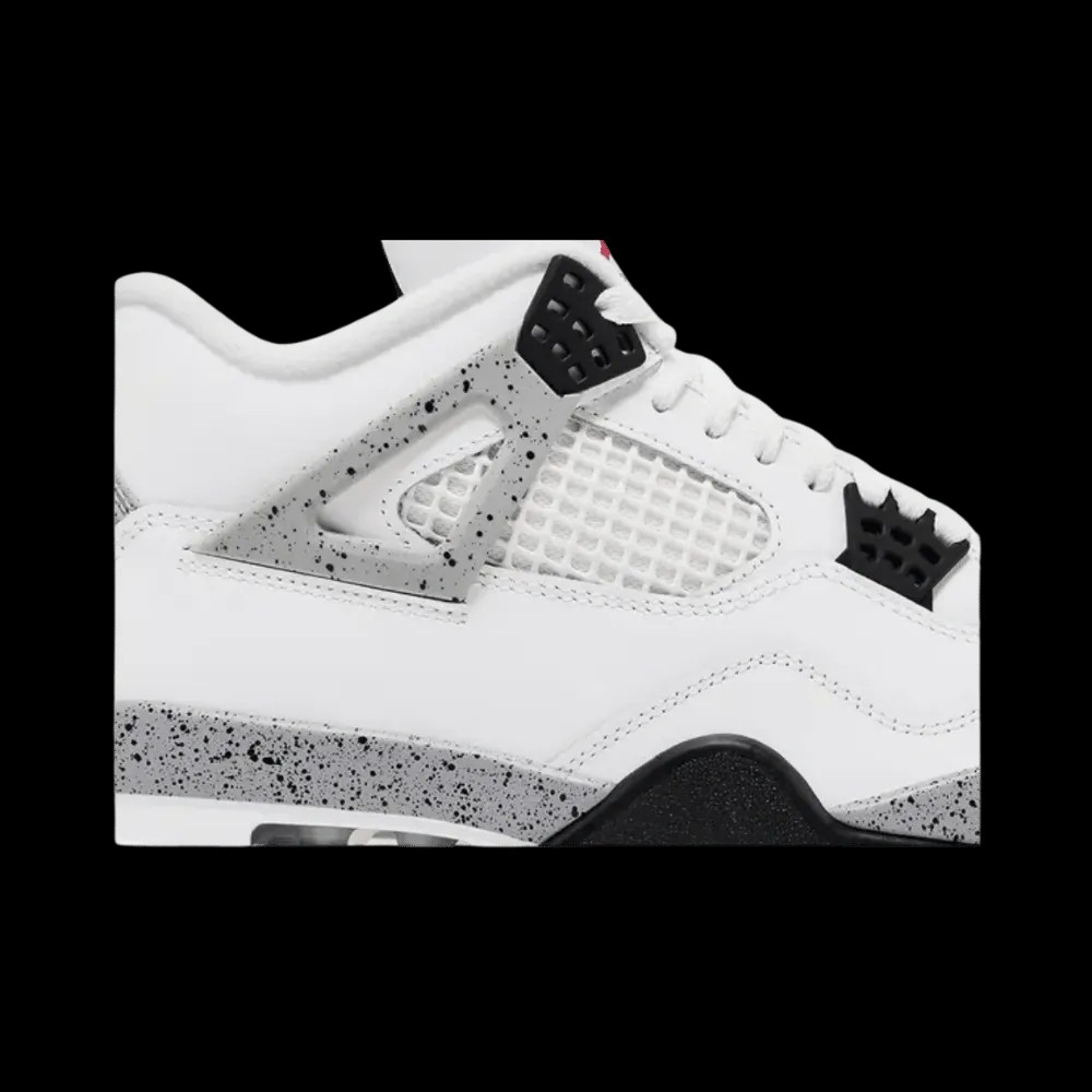 Air Jordan 4 Retro OG 'White Cement' 2025 - HypeFly India View 3