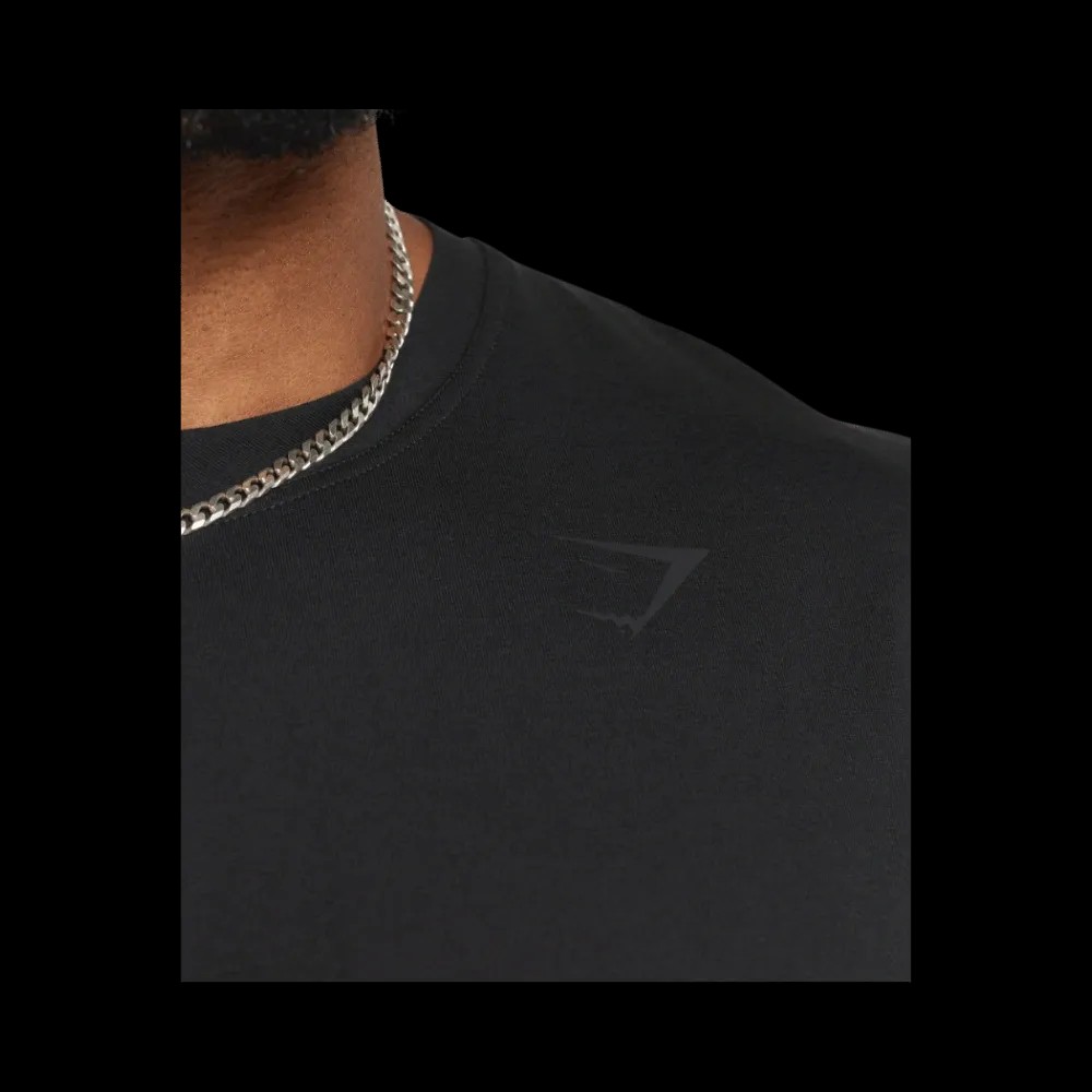 Gymshark Power T-Shirt Oversized Fit Black - HypeFly India View 5