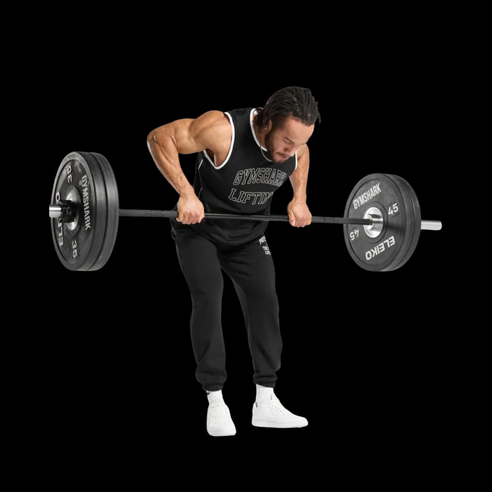 Gymshark Mesh Tank Regular Fit Black - HypeFly India View 4