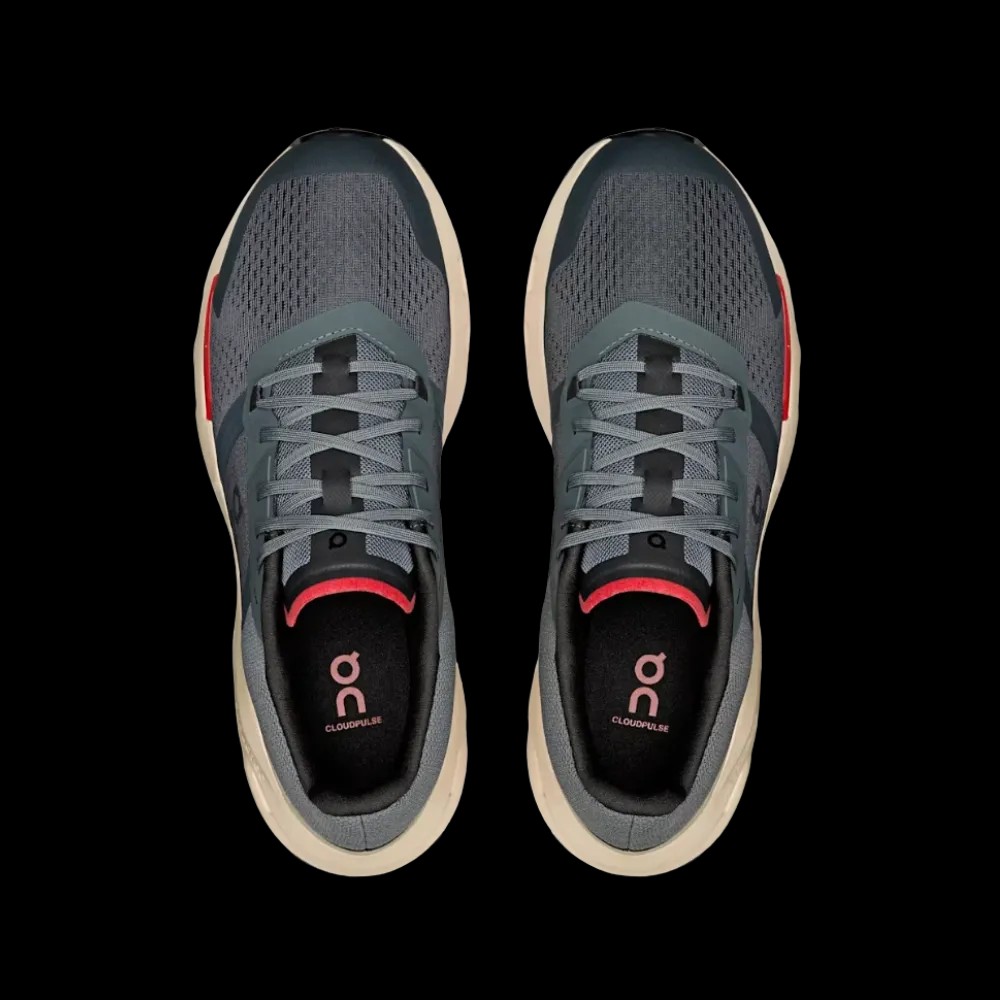 On Running Cloudpulse Stone Red - HypeFly India View 5