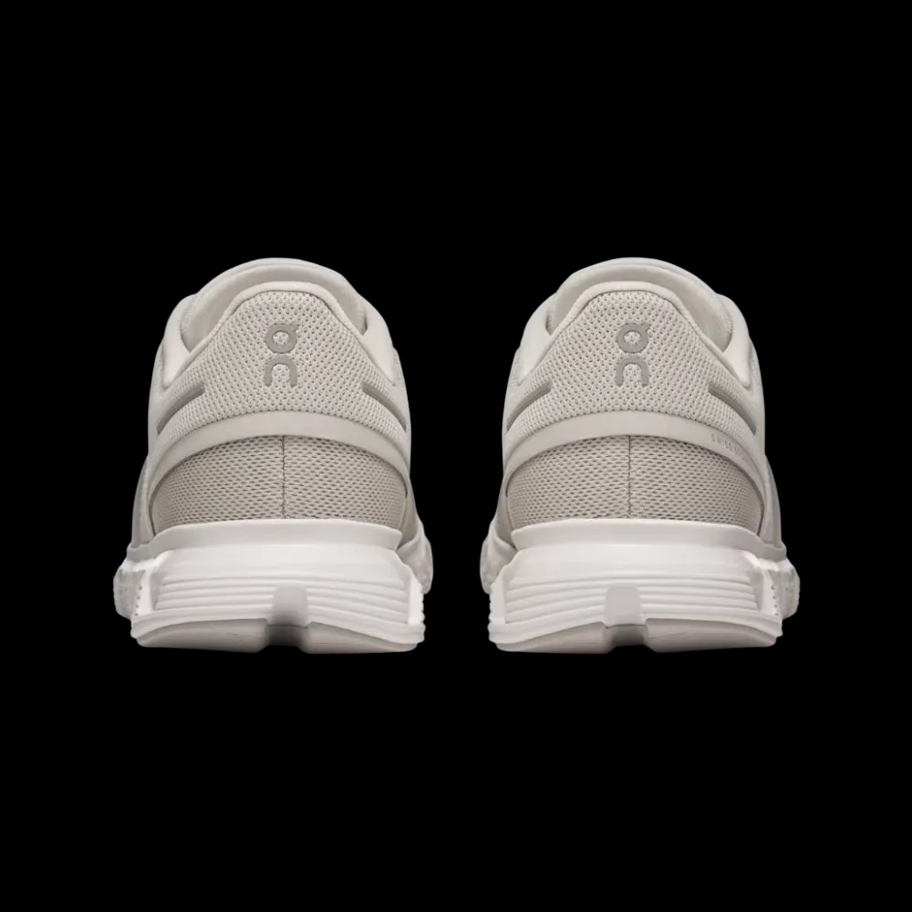 On Running Cloud 6 Pearl White - HypeFly India View 4