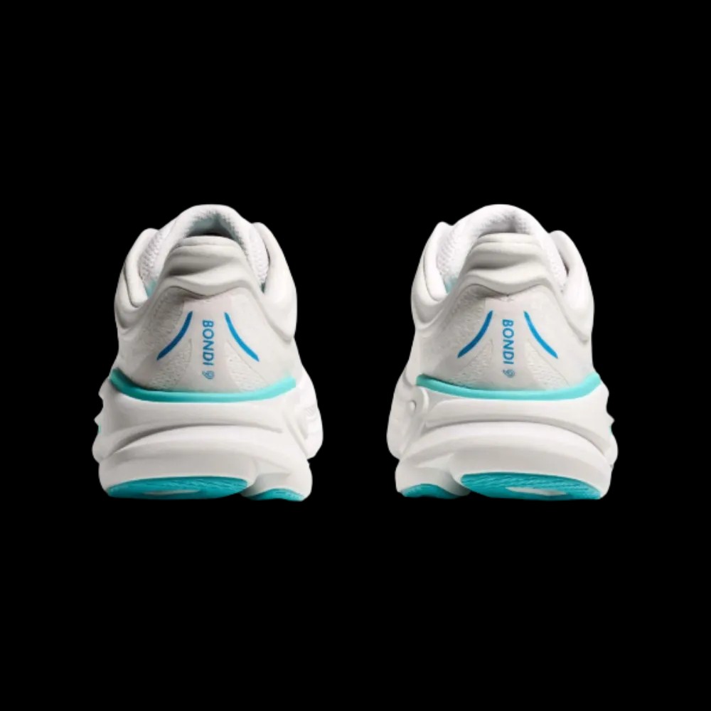 Hoka Bondi 9 White And Blue - HypeFly India View 2