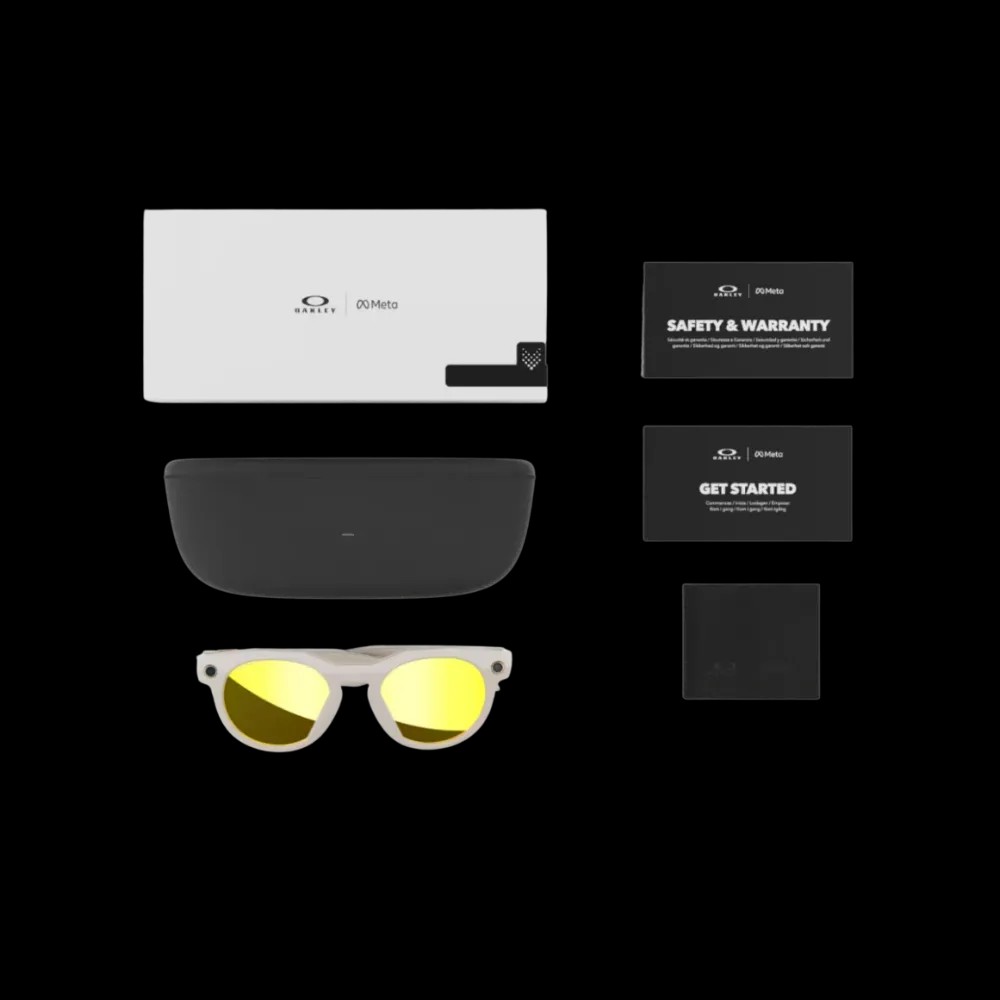 Oakley Meta HSTN Limited Edition Warm Grey Frame - HypeFly India View 4
