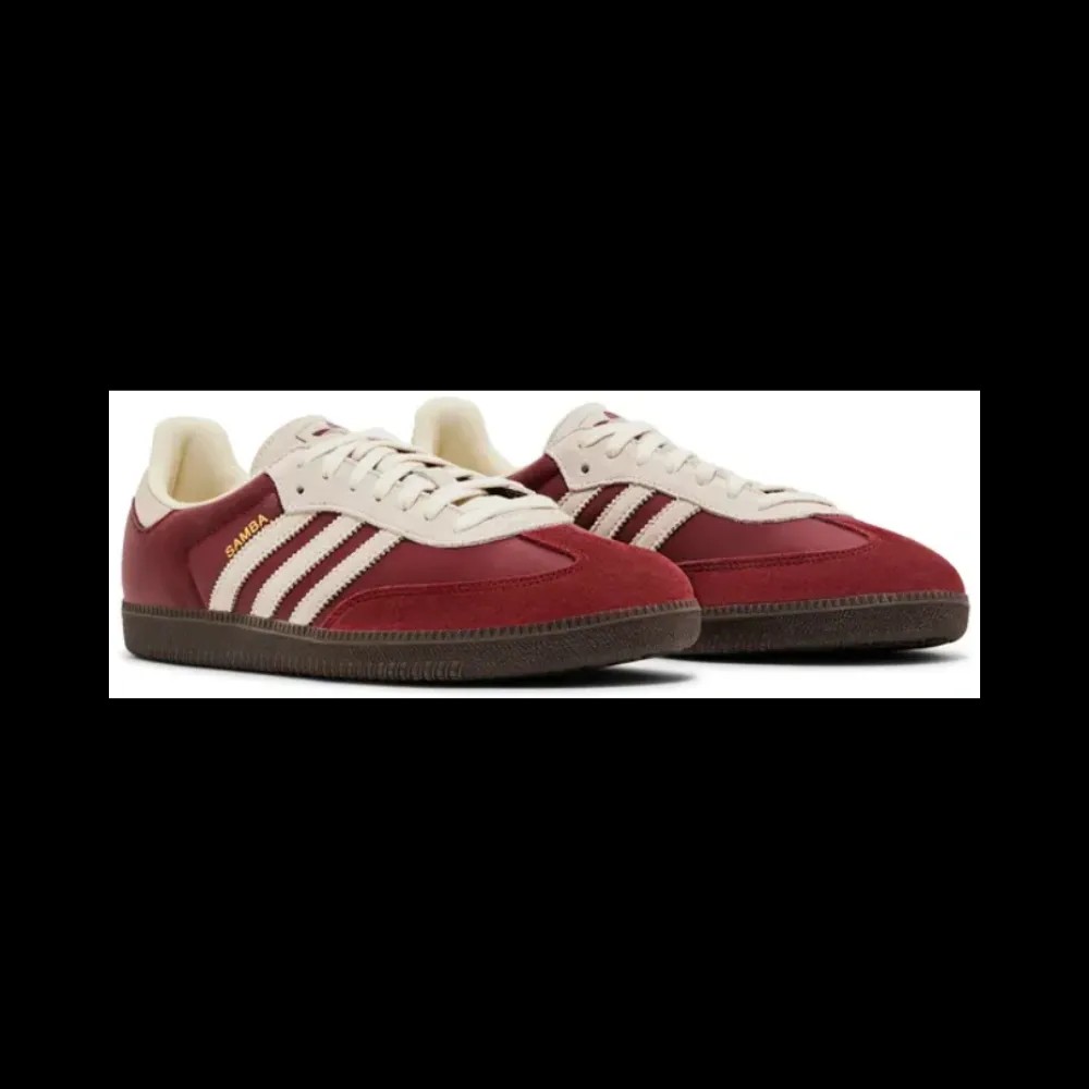 Adidas Samba OG Preloved Ruby Cream White - HypeFly India View 5