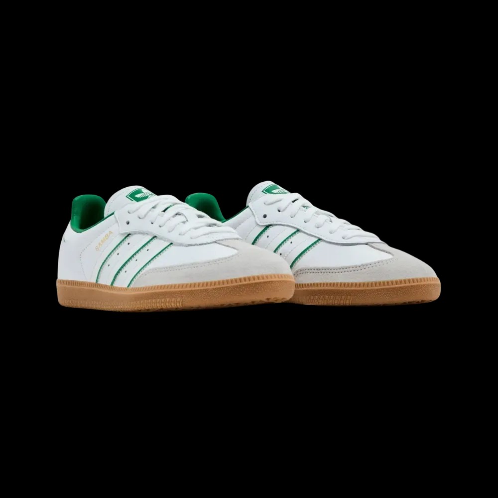 Adidas Samba OG 'Cloud White Green' - HypeFly India View 2