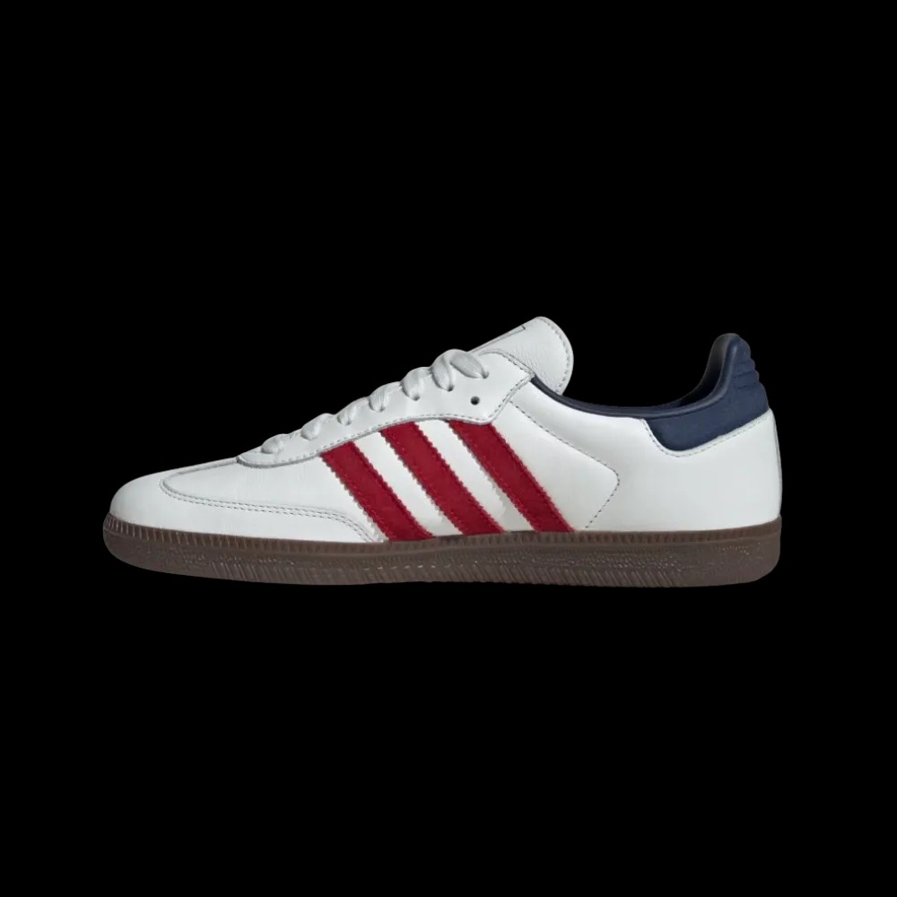 Adidas Samba OG Team Victory Red Night Indigo - HypeFly India View 4