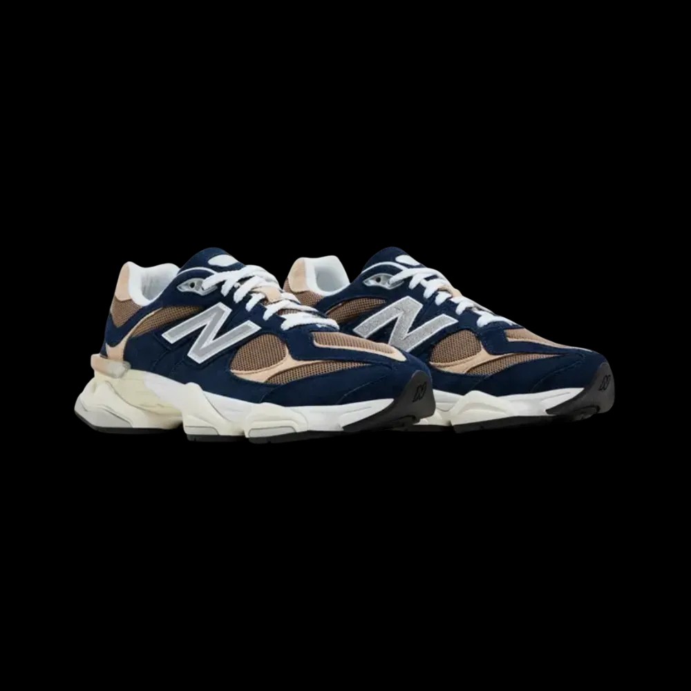 New Balance 9060 Navy Mushroom - HypeFly India View 2