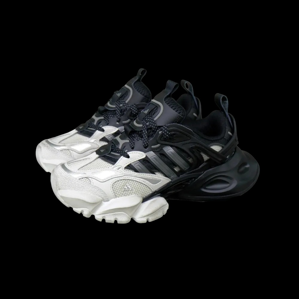 Adidas Xlg Runner Deluxe White Black - HypeFly India View 4