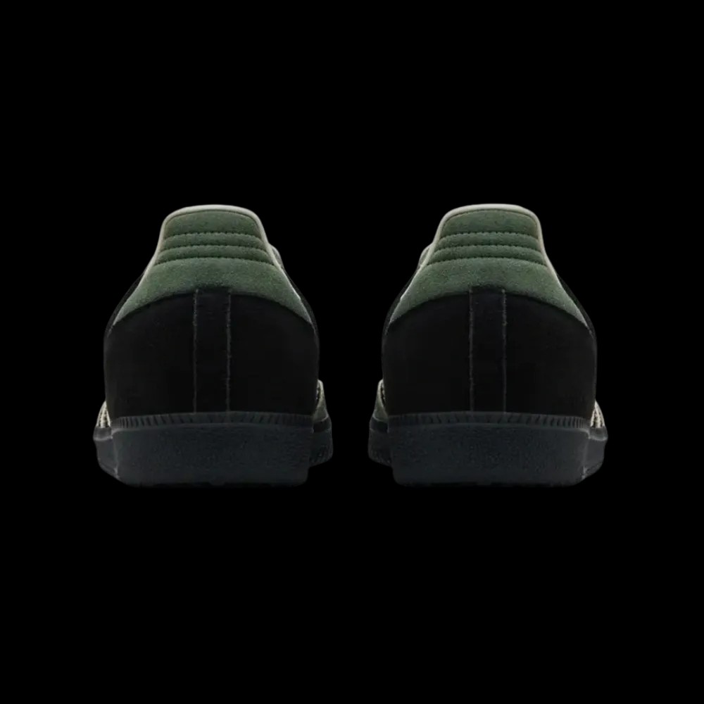 Adidas Samba OG 'Black Silver Green' - HypeFly India View 2