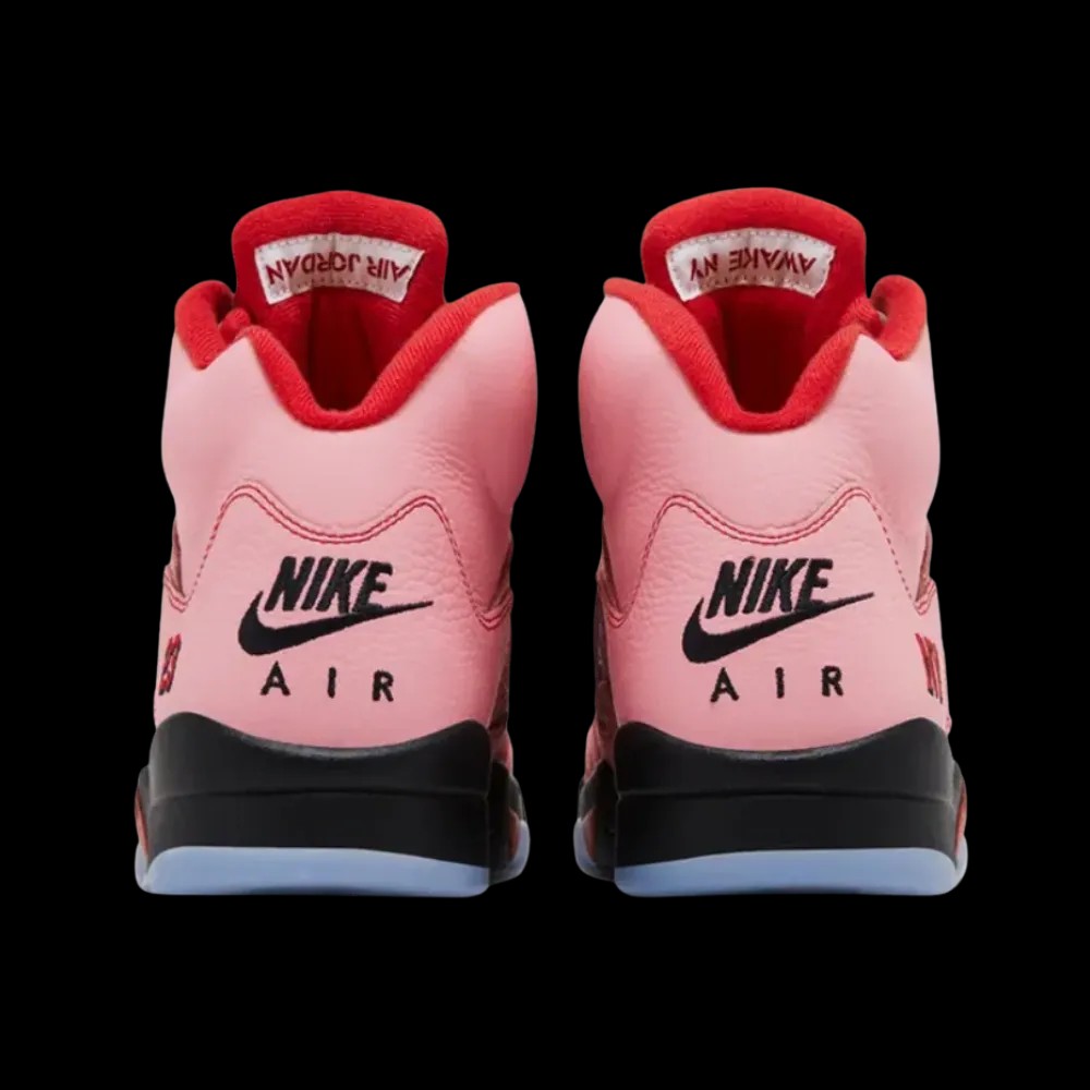 Awake NY x Air Jordan 5 Retro 'Boro - Arctic Pink' - HypeFly India View 4