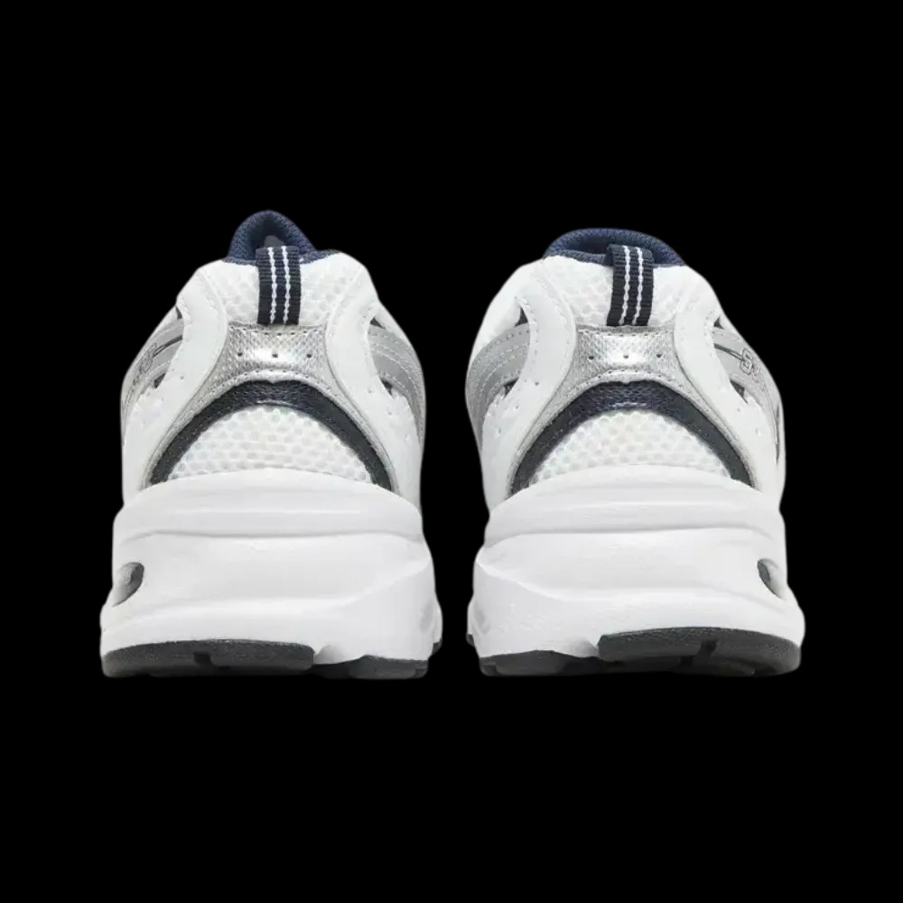 New Balance 530 White Silver Navy - HypeFly India View 2