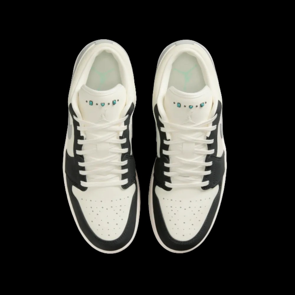 Air Jordan 1 Low 'Turquoise Stone' - HypeFly India View 4