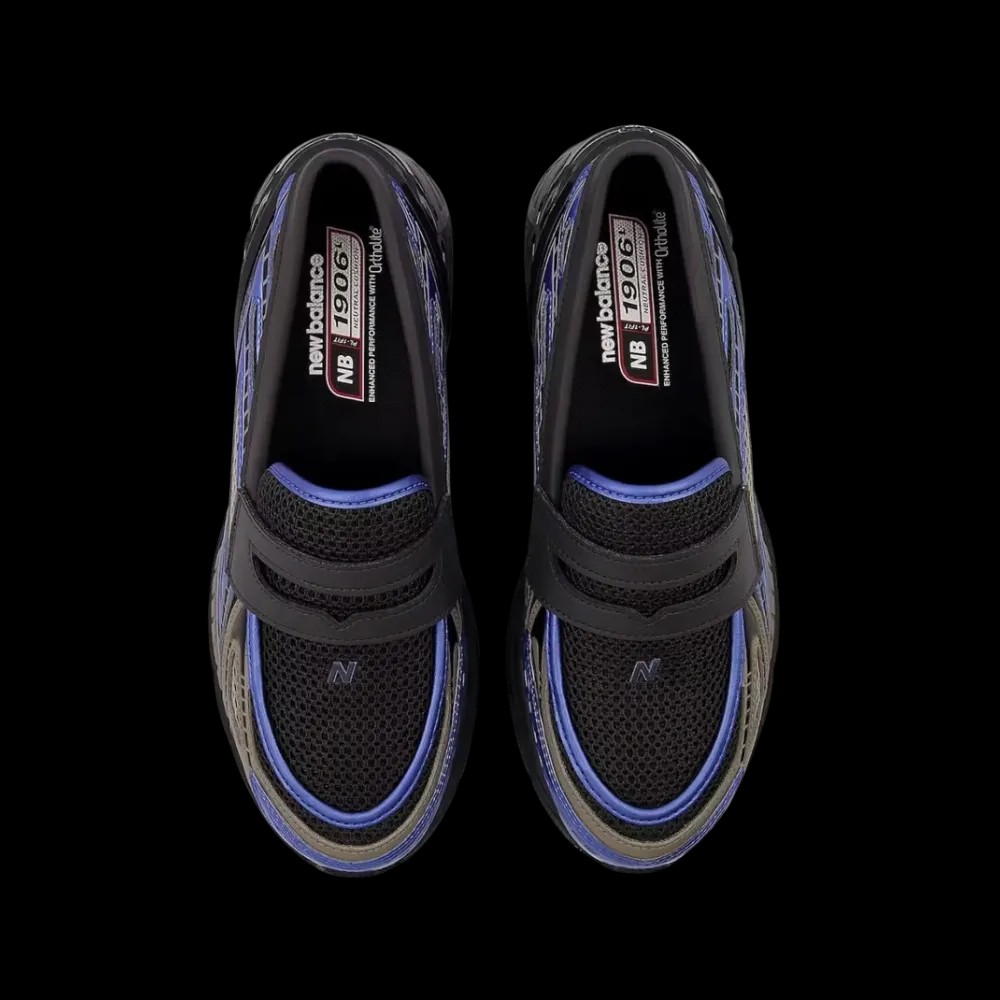 New Balance 1906L 'Black Metallic Blue' - HypeFly India View 3