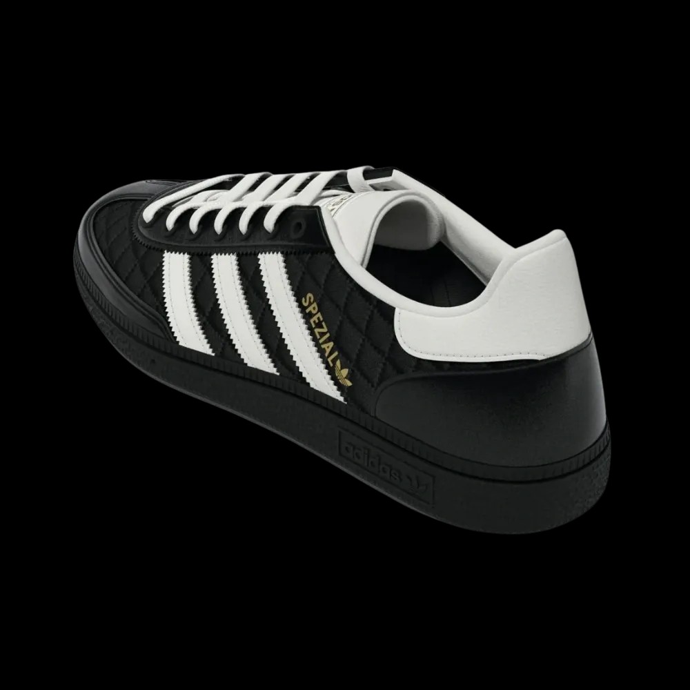 The Blue Trio x adidas Handball Spezial 'Black White' - HypeFly India View 4