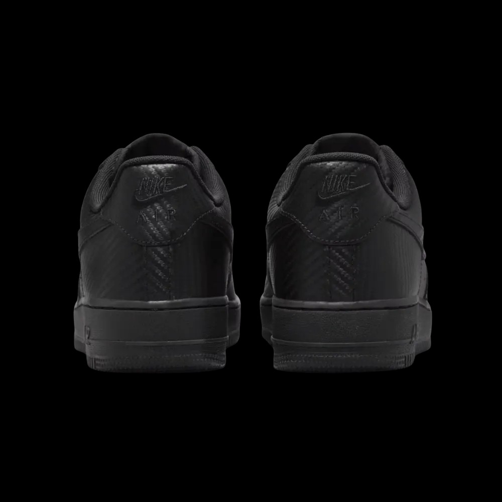Nike Air Force 1 '07 'Carbon Fiber Pack - Black' - HypeFly India View 2