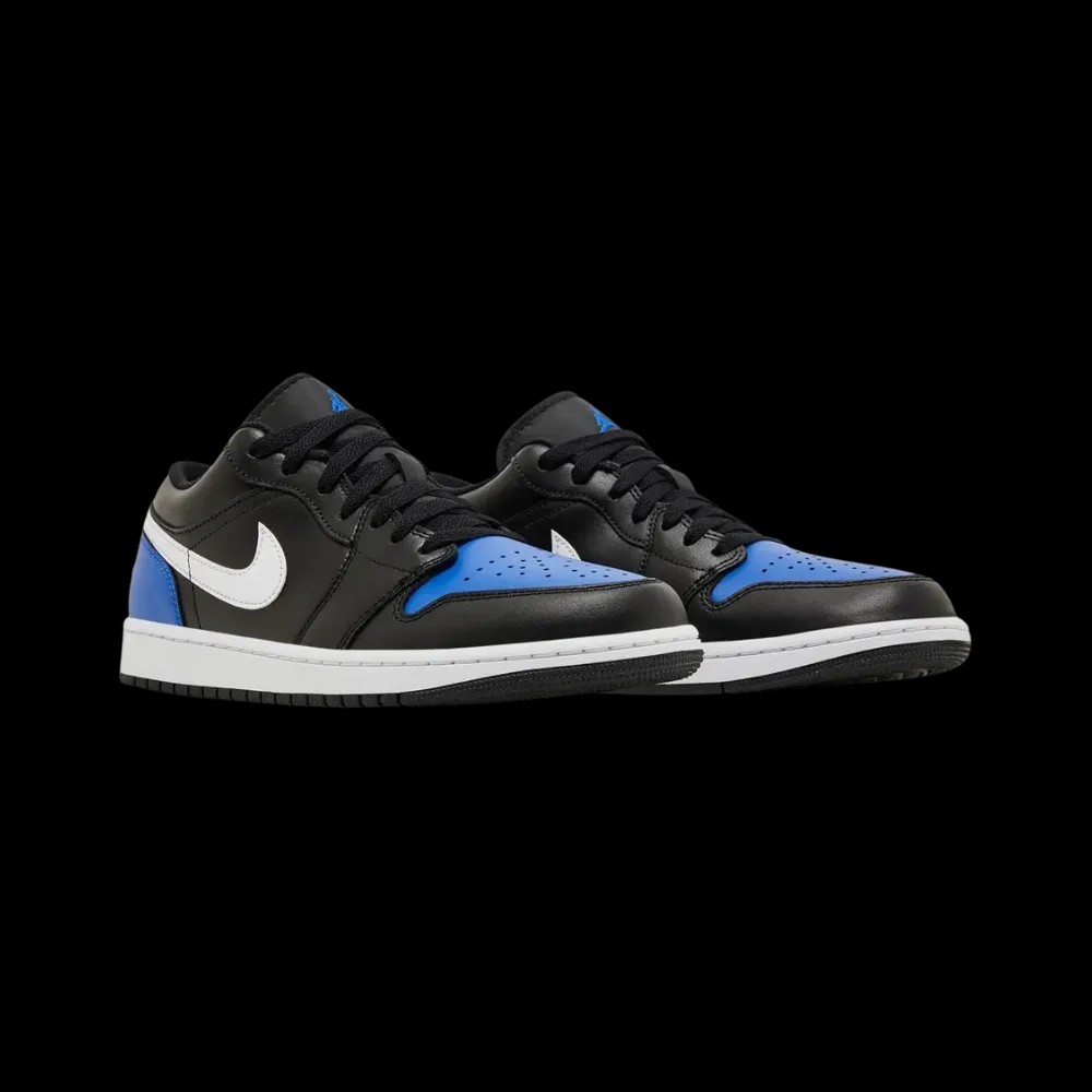 Air Jordan 1 Low 'Black Royal Toe' - HypeFly India View 5