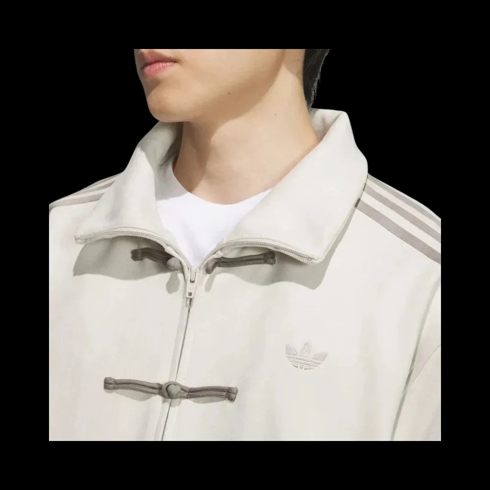 Adidas Originals CTT Chinese Track Top Casual Jacket Miracle Aluminium Brown - HypeFly India View 4