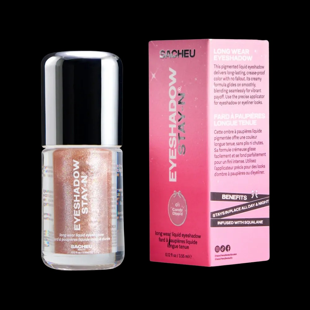 SACHEU Long Wear Liquid Eyeshadow STAY-N - Candy Dippd - HypeFly India View 1