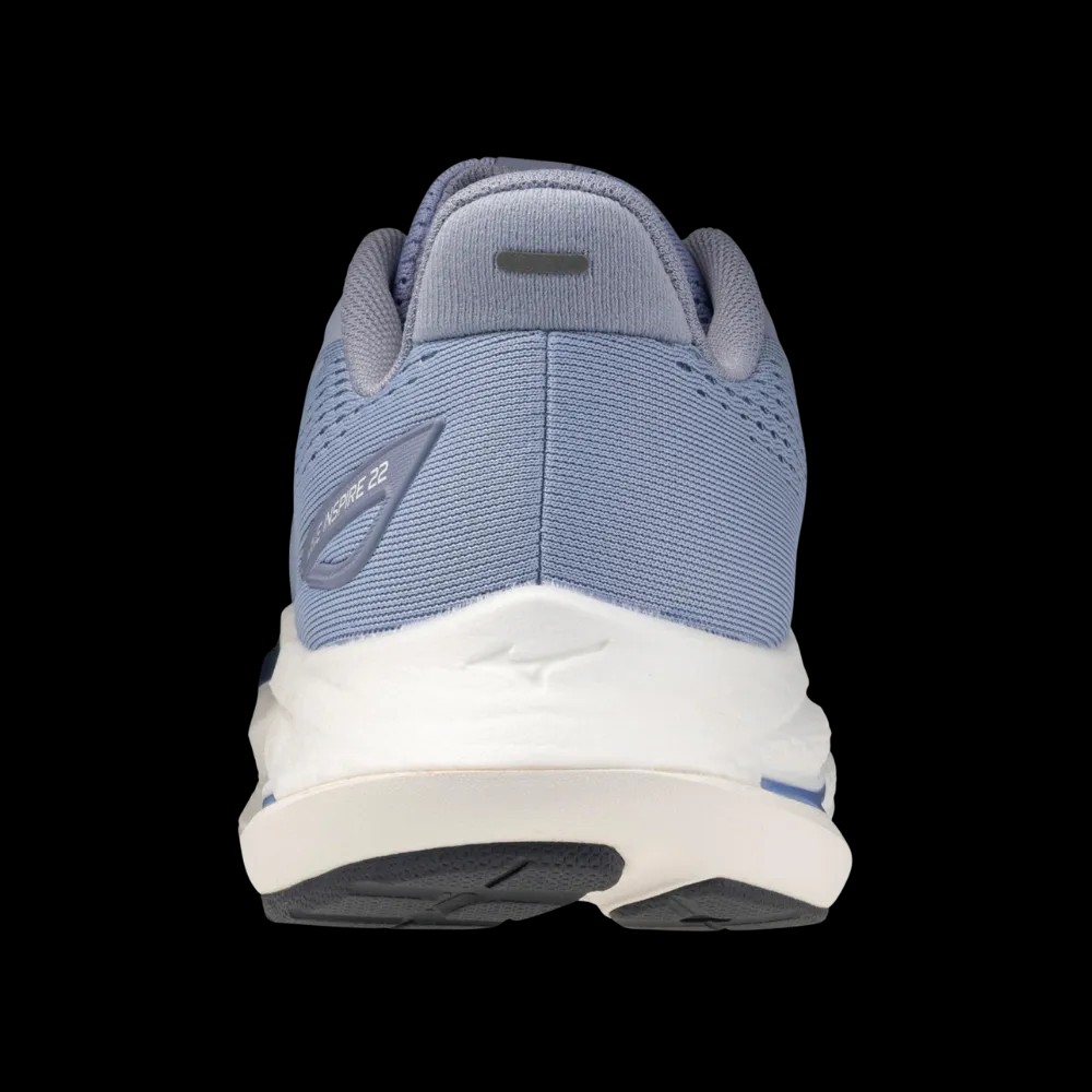 Mizuno Wave Inspire 22 Eventide-White - HypeFly India View 4