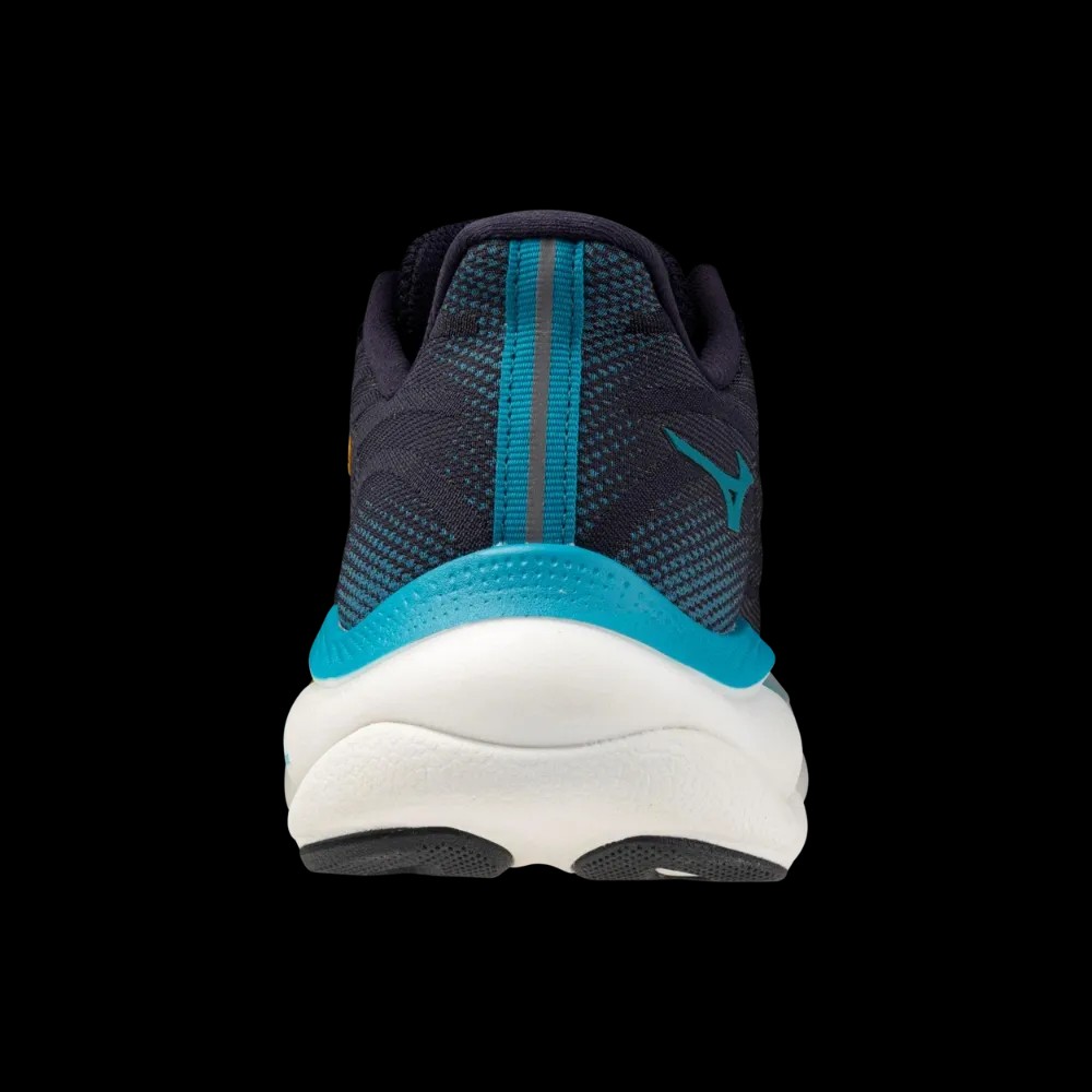 Mizuno Wave Sky 9 Baritone Blue-Citrus - HypeFly India View 4