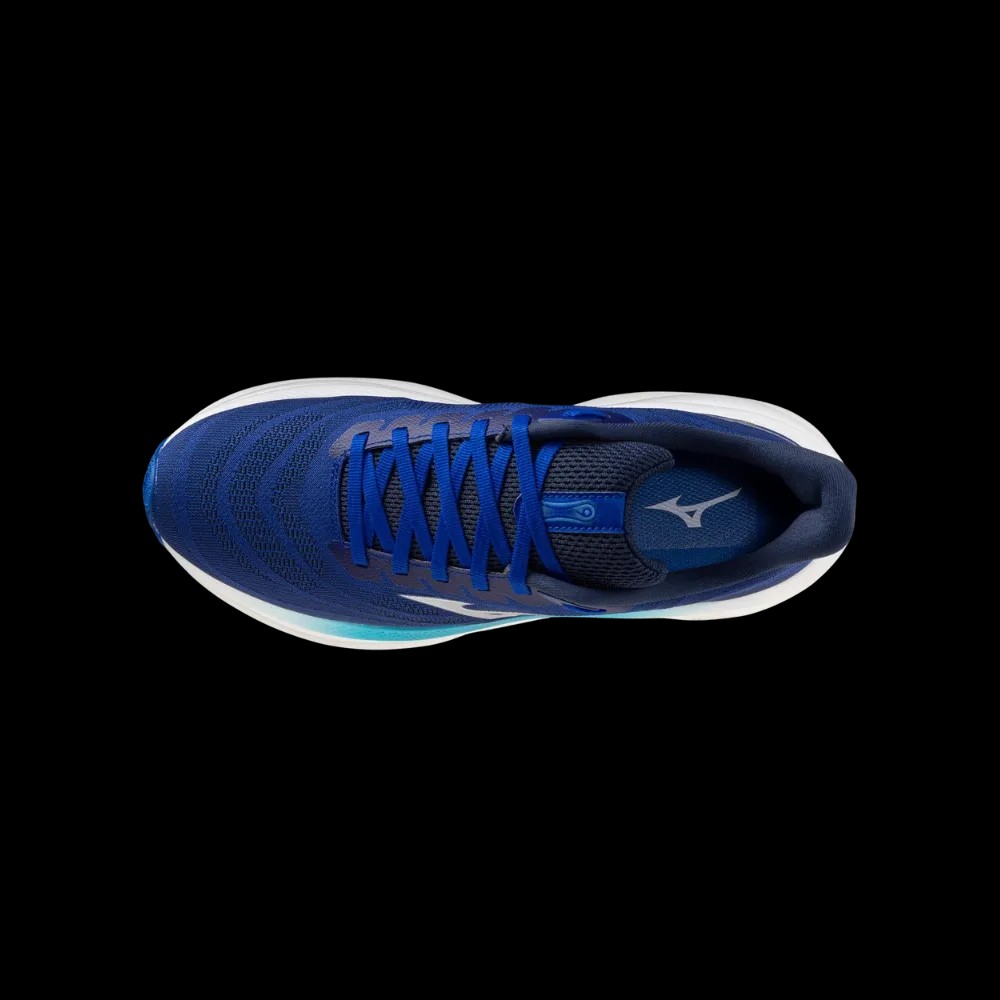 Mizuno Wave Sky 9 Deep Abyss-Silver - HypeFly India View 5