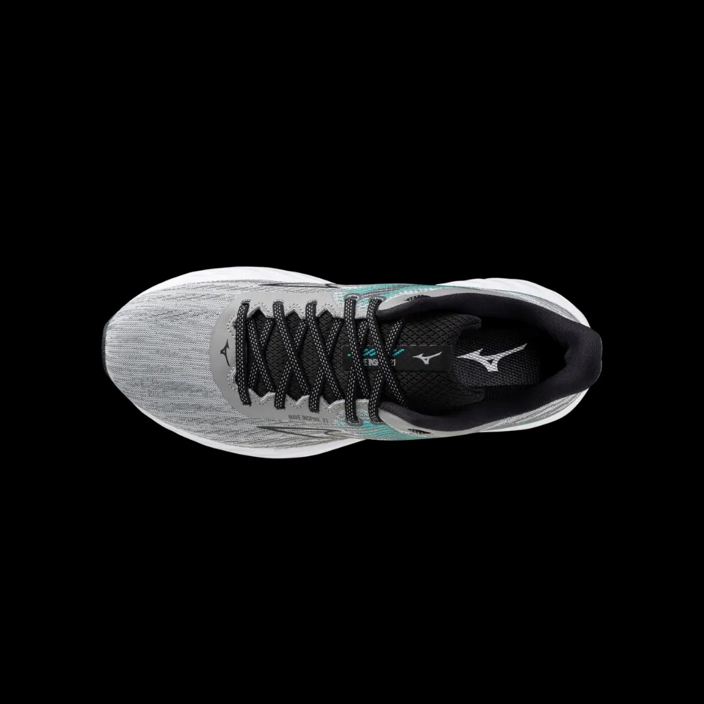 Mizuno Wave Inspire 21 Ultimate Grey-Black - HypeFly India View 5