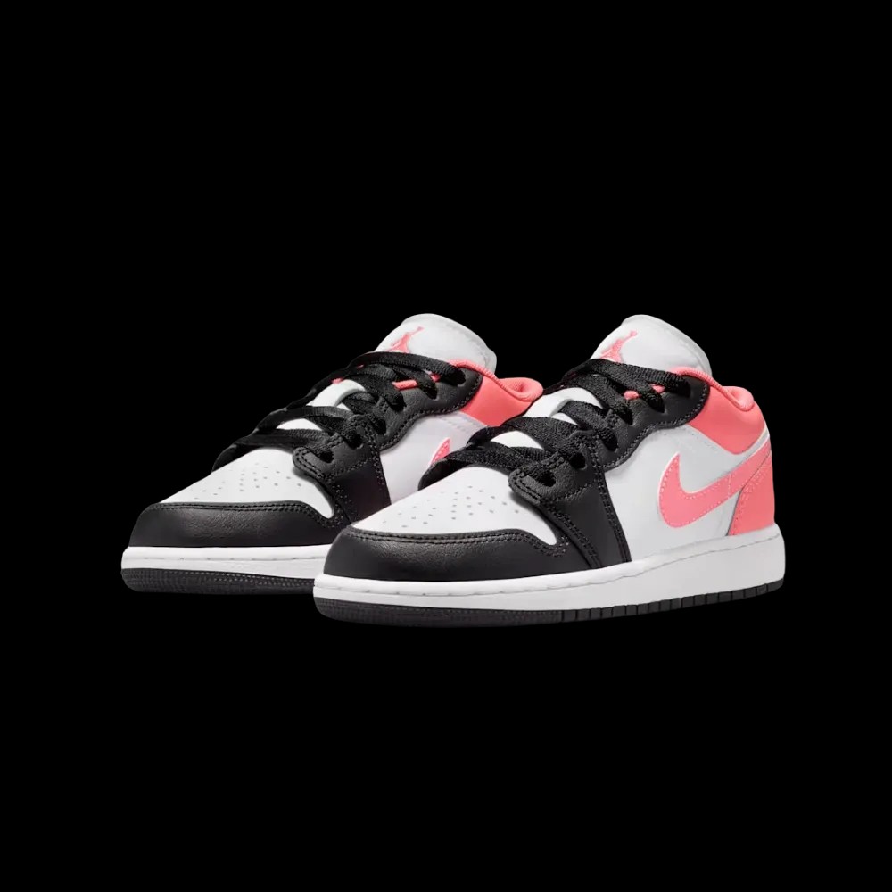 Air Jordan 1 Low Black Pink Gaze (GS) - HypeFly India View 5