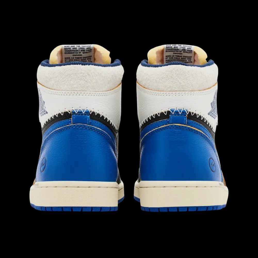 Fragment Design x Union LA x Air Jordan 1 Retro High OG 'Sport Royal' - HypeFly India View 4