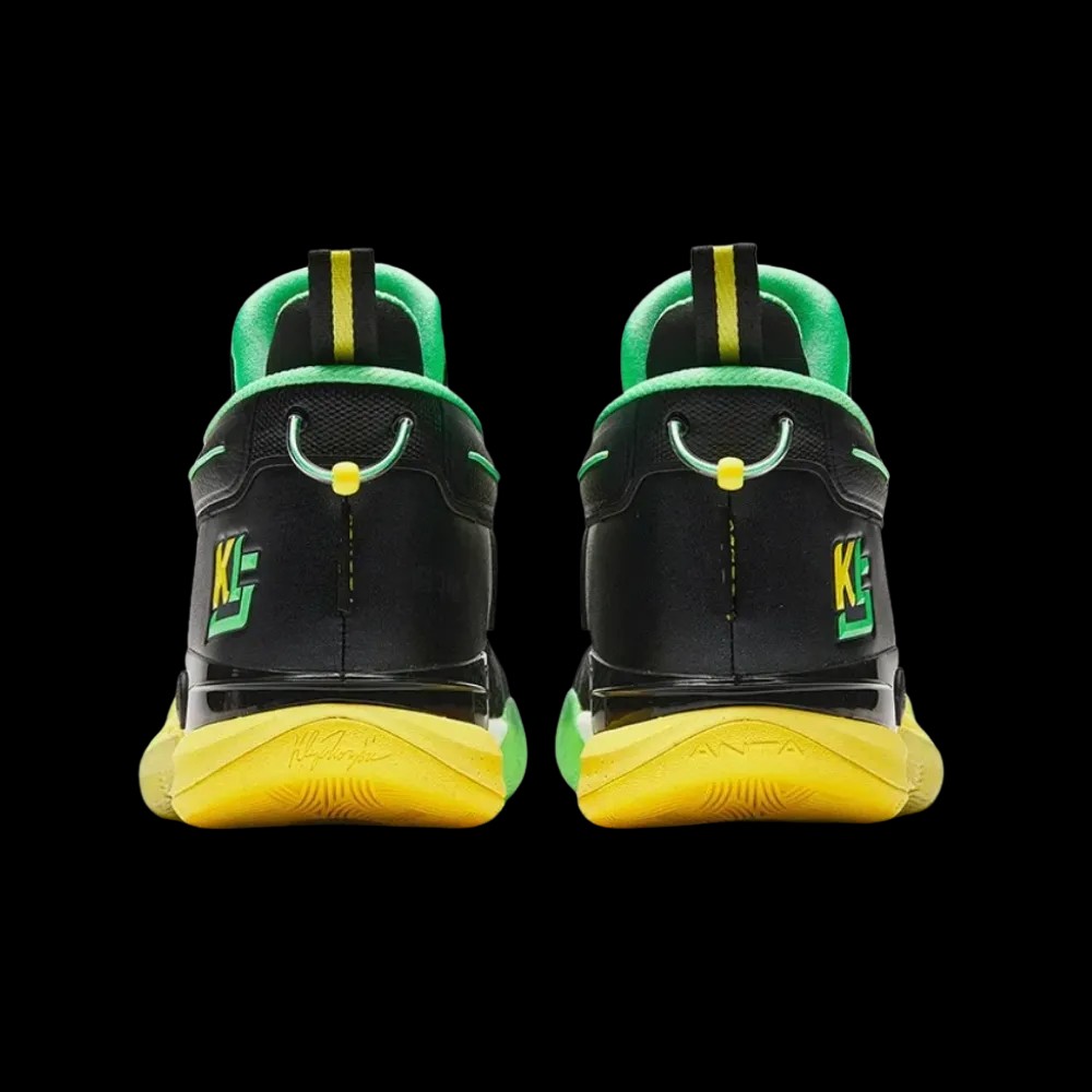 Anta KT9 Black Yellow Green - HypeFly India View 4