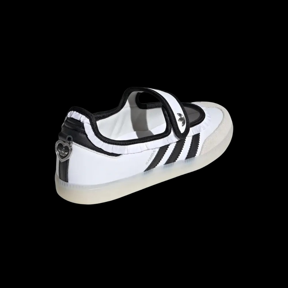 Adidas Samba Jane White and Black - HypeFly India View 4