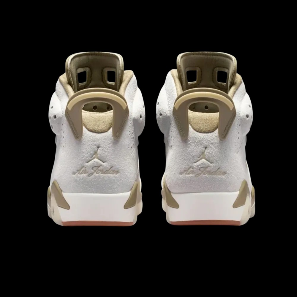 Air Jordan 6 Retro Low 'Sail Neutral Olive' - HypeFly India View 2