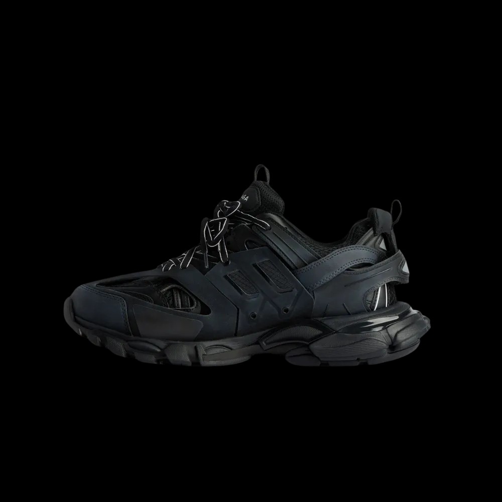 Balenciaga Track Sneaker In Black - HypeFly India View 3